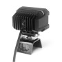 Led Work Headlight With Flashing Light Orange Strobe 12/24V Trucks