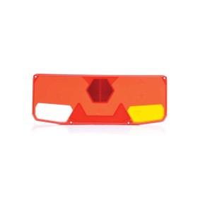 TAIL LAMP GLASS RIGHT. FOR LAMP 813173/1. Passenger side.