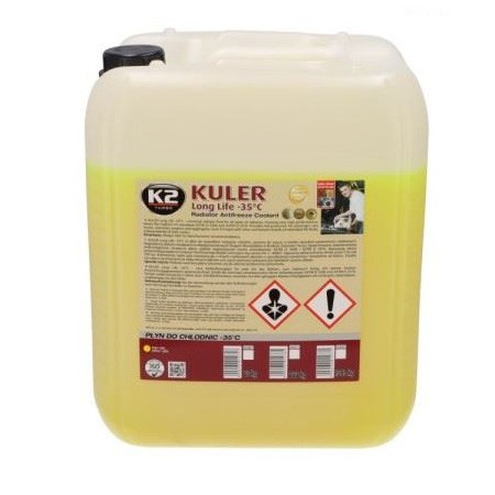 Liquido Per Radiatori Giallo Da 20 Litri Concentrato