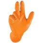Guanti In Nitrile Arancio Per Officina - Automotive