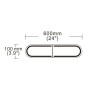 Orange Flashing Light Bar Magnetic Led 12 / 24V Truck - Tow Truck