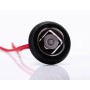 Round Side Marker Light Red Led Tubular Bars 12-24V Trucks