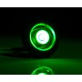 Luce Ingombro Led Tonda Verde Per Tubolari Acciaio Camion 12-24V