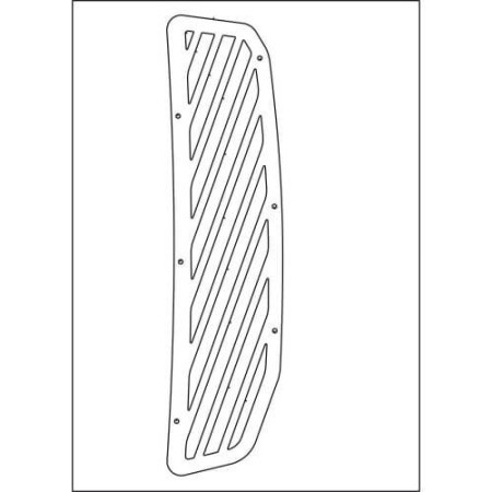 LUFTFILTERABDECKUNG AUS EDELSTAHL FÜR FORD F MAX