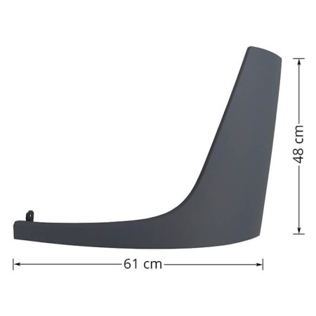 Scheinwerferabdeckung Links Grau Mercedes Actros Mp4 9608803905