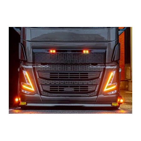 Kit Conversión DRL Luces Diurnas Naranja VOLVO FH5 | Estilo Holandé