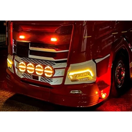 Kit Conversión DRL Luces Diurnas Naranja DAF XF - XG | Estilo Holandé