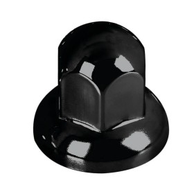 Stainless Steel Lug Nut Covers Trucks | Trailers - 32 mm - Black