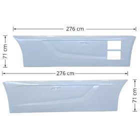 Sideskirts Iveco S-Way | Wheelbase 3800