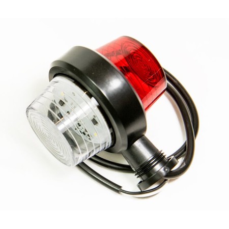 Markierungsleuchte LED Rot - Weiss Spiegel LKW
