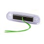 Feu De Gabarit 12 Led Vert Avec Coque En Caoutchouc 12/24V