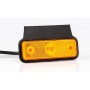 Feu De Gabarit Orange 1 Led Avec Support 90 ° 12 / 24V