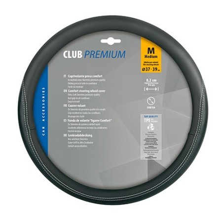 Coprivolante Club In Skeentex - M - Ø 37/39 Cm - Nero