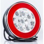 Feu Arrière Ronde Led Droite - Gauche 12/24V - Remorque - Camion