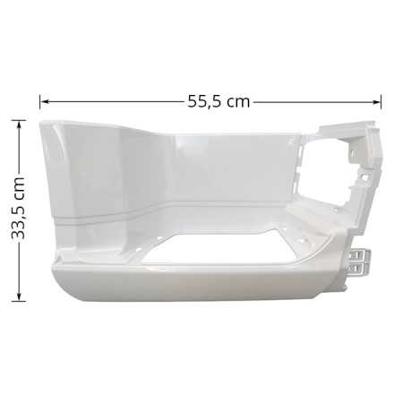 Caisson D'emmarchement Droite Peint Blanc DAF XF 106 | 1798462 - 1948244