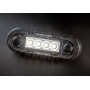 Begrenzungsleuchte Weiß 4 Led 12-24V Dark-Version Lkw - Anhänger