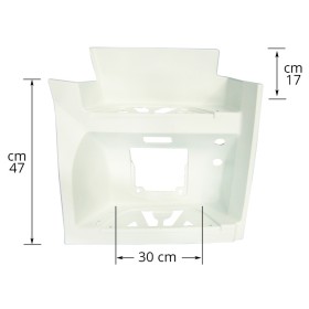 Right Step Painted White Mercedes Actros Mp4 | 9606662203