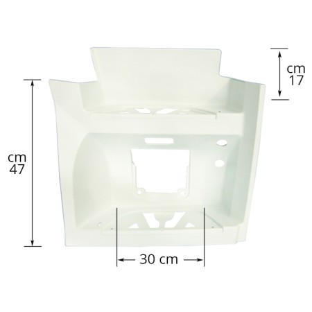 Marchepied Droit Peint En Blanc Mercedes Actros Mp4 | 9606662203