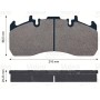 Brake Pads Series Renault Premium - Volvo FH
