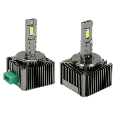 Pair Of Led Bulbs For Xenon Headlight Conversion D1S - D1R | 12 - 24V