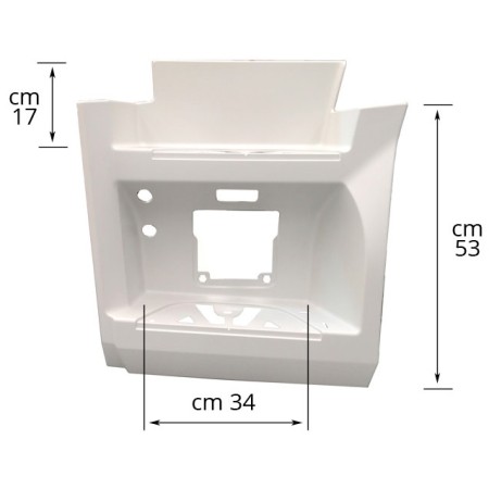 Stepwell Case Left Primer Mercedes Actros Mp4