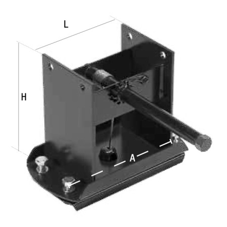 Support De Roue De Secours Sous Châssis Semi-Remorque