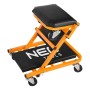Camilla De Taller Plegable 2 En 1 Convertible En Taburete