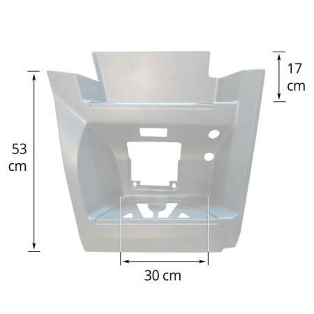 Marchepied Droite Avec Primaire Mercedes Actros MP4 A9606662103 - A9616661901