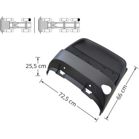 Garde-Boue Arrière Droite Avec Antispray Daf XF 105 - XF 106 1875554 - 2120352