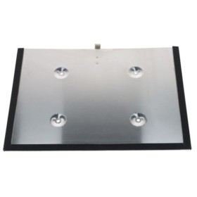 Adr Plate Holder Galvanized 400 X 300 With Black Edge