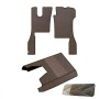 Set Of Floormats And Engine Cover In Eco-Leather Scania R Since 2017