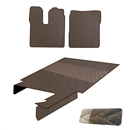 Floormats And Engine Cover In Eco-Leather Man TGX From 2020