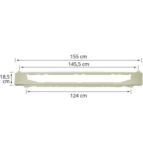 Central Front Grille In Metal Scania R 1890728