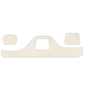 Copricruscotto In Ecopelle Daf XF 105