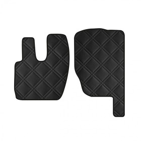 Set Carpets Quilted Eco-Leather Renault Premium