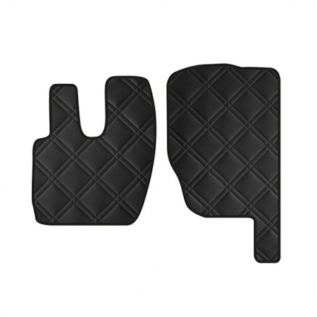 Set Carpets Quilted Eco-Leather Renault Premium