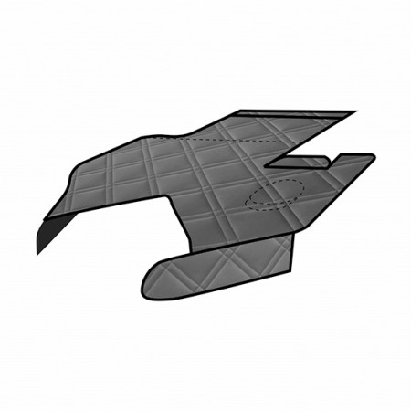 Tapis Cache Moteur Cuir Synthétique Matelassé Iveco Stralis As - Hi-Way