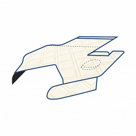 Engine Carpet Quilted Eco-Leather Iveco Stralis As - Hi-Way