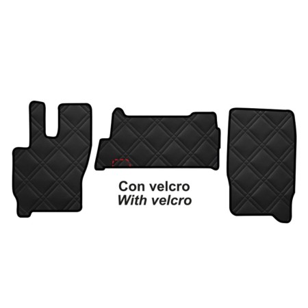 Set Tappeti In Ecopelle Trapuntata Iveco Eurocargo