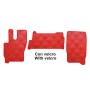 Set Carpets Quilted Eco-Leather Iveco Eurocargo