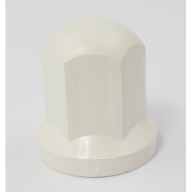 Cache Ecrou Plastique Blanc 33 Mm