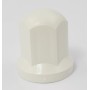 Nut Covers White Plastic 33 Mm