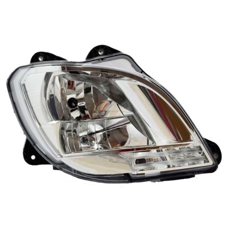 Right Front Headlight With Daytime Running Light And Led DAF XF 106