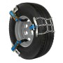 CHAÎNES À NEIGE SECTEURS KIT POUR DEUX ROUES 6 PIÈCES