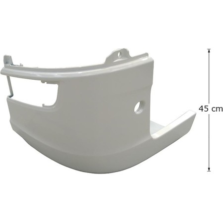 Left Bumper Corner Scania Series S Painted White