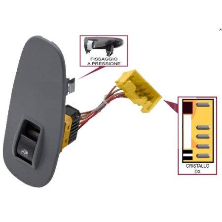 Panel De Interruptores Puerta Derecho Iveco Stralis Euro 4 5801449049 - 504087938