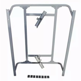 Support De Roue De Secours Pour Remorques 1570X1200X520 Pour Deux Roues