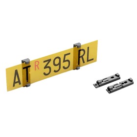 License Plate Holder Clip Semi-Trailer In Plastic Stainless Steel Spring