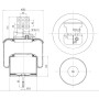 Air Spring Rear Right Iveco Stralis 41218550