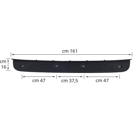 Pedana Paraurti Posteriore Iveco Daily Dal 2014 5801627043